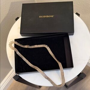 Technibond Gold and Silver Necklace NWOT